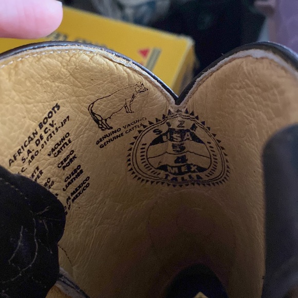 New Women’s size 7 7.5 8 boots brown pointed toe vaquero cowboy genuine vaquero - Picture 7 of 9